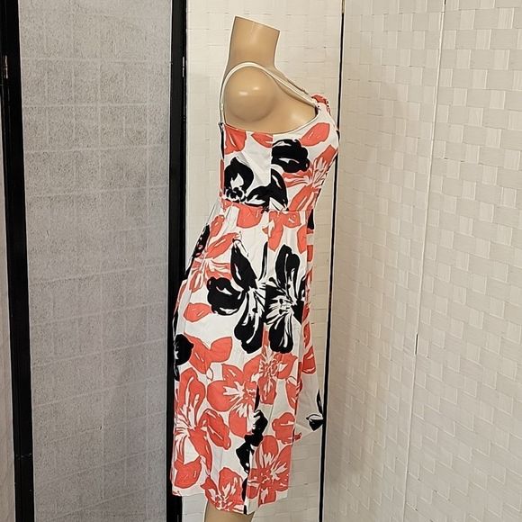 BRAND NEW CATO FIT &FLARE FLORAL SPAGHETTI STRAP DRESS - Picture 5 of 15